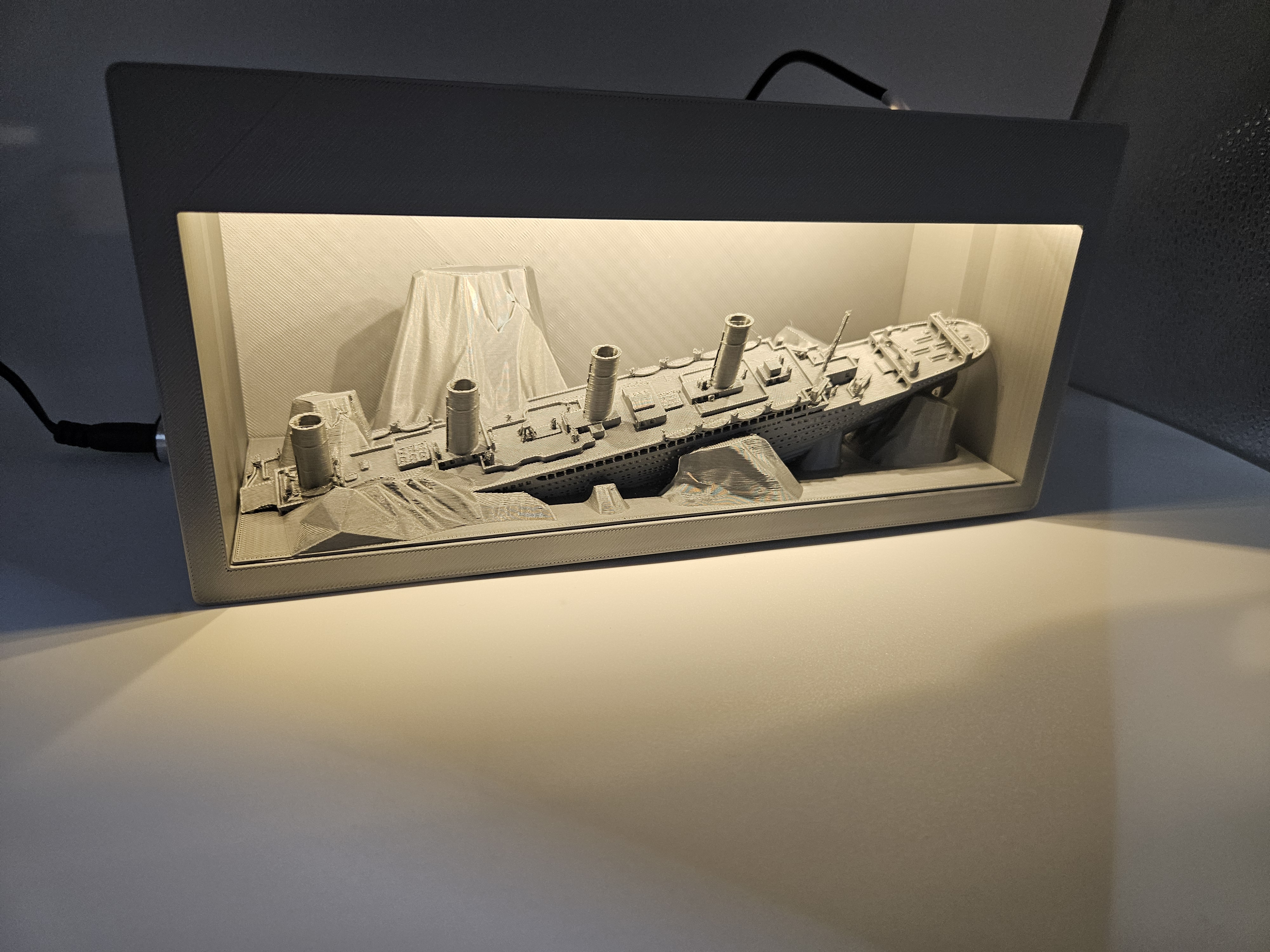 Lampe lumineuse led bateaux titanic 