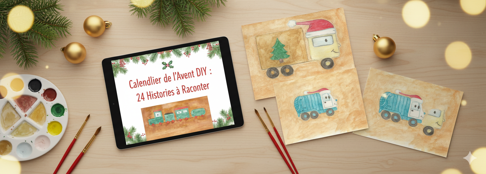 Calendrier de l'Avent DIY : 24 Histoires à Raconter
