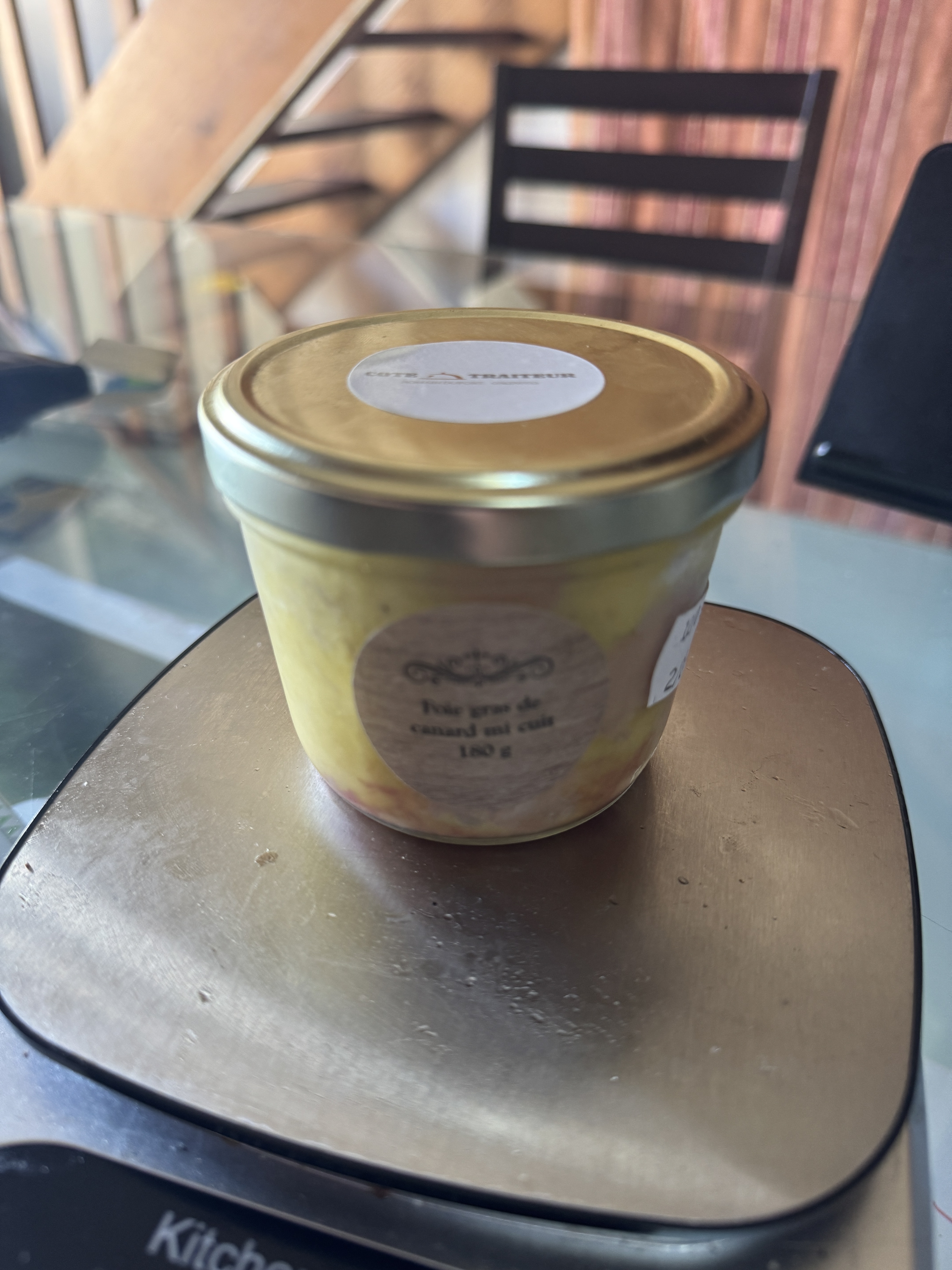 Foie gras mi-cuit 180g net