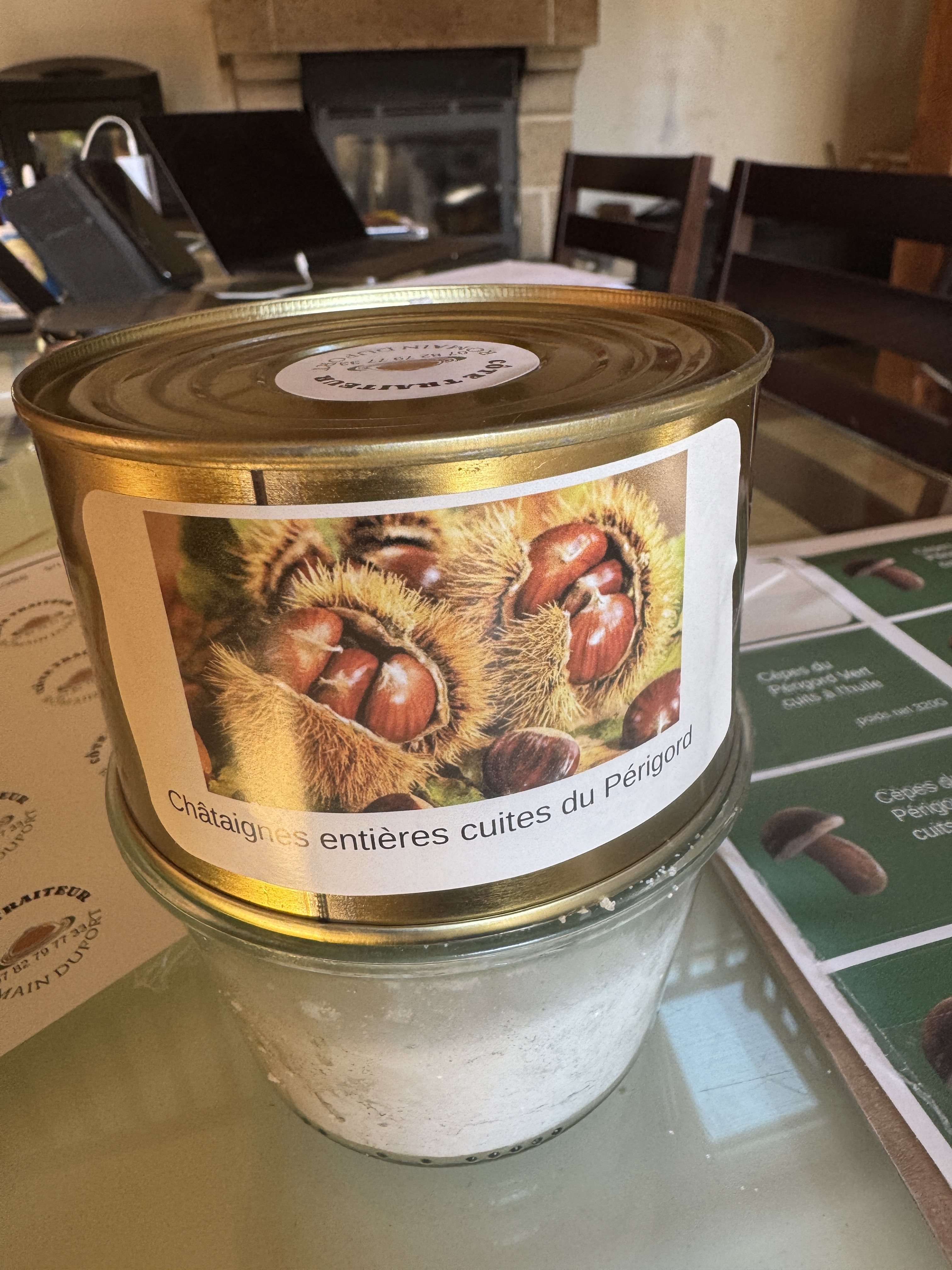 Châtaignes cuites du Perigord 400g