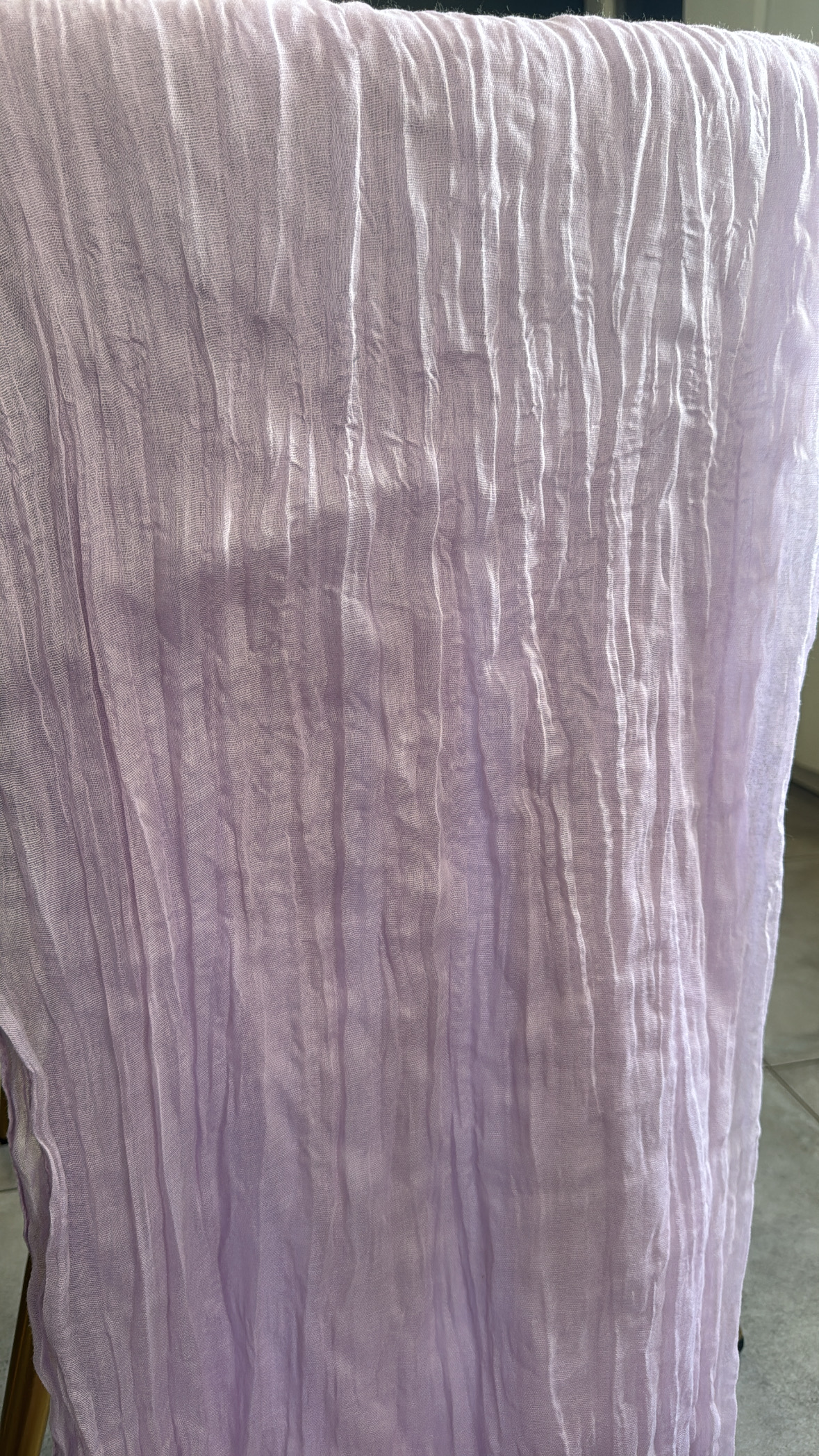 Chemin de table violet 