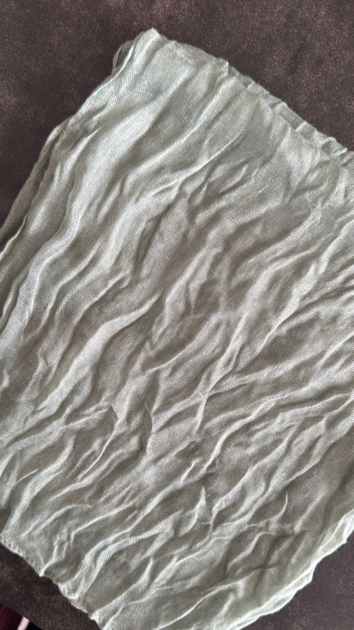 Serviette verte 