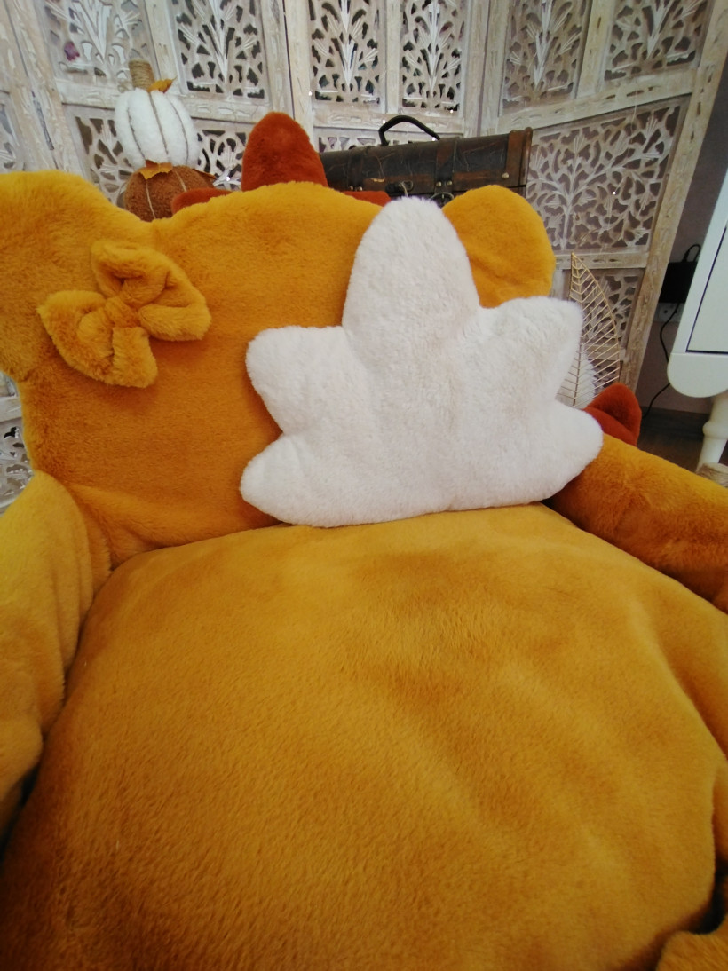 Coussin Feuille - Crème de Lune