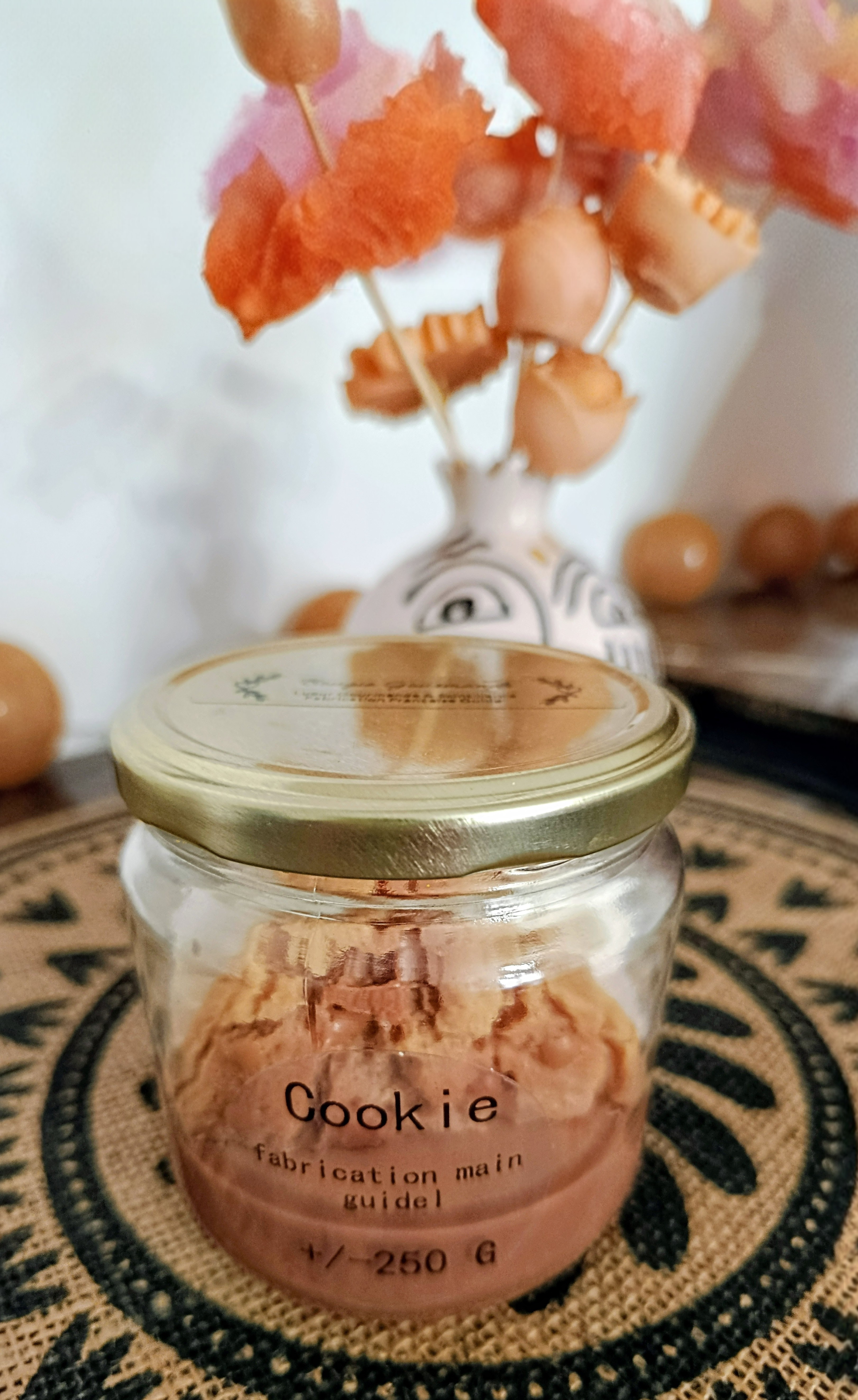 bougie gourmande cookie chocolat 