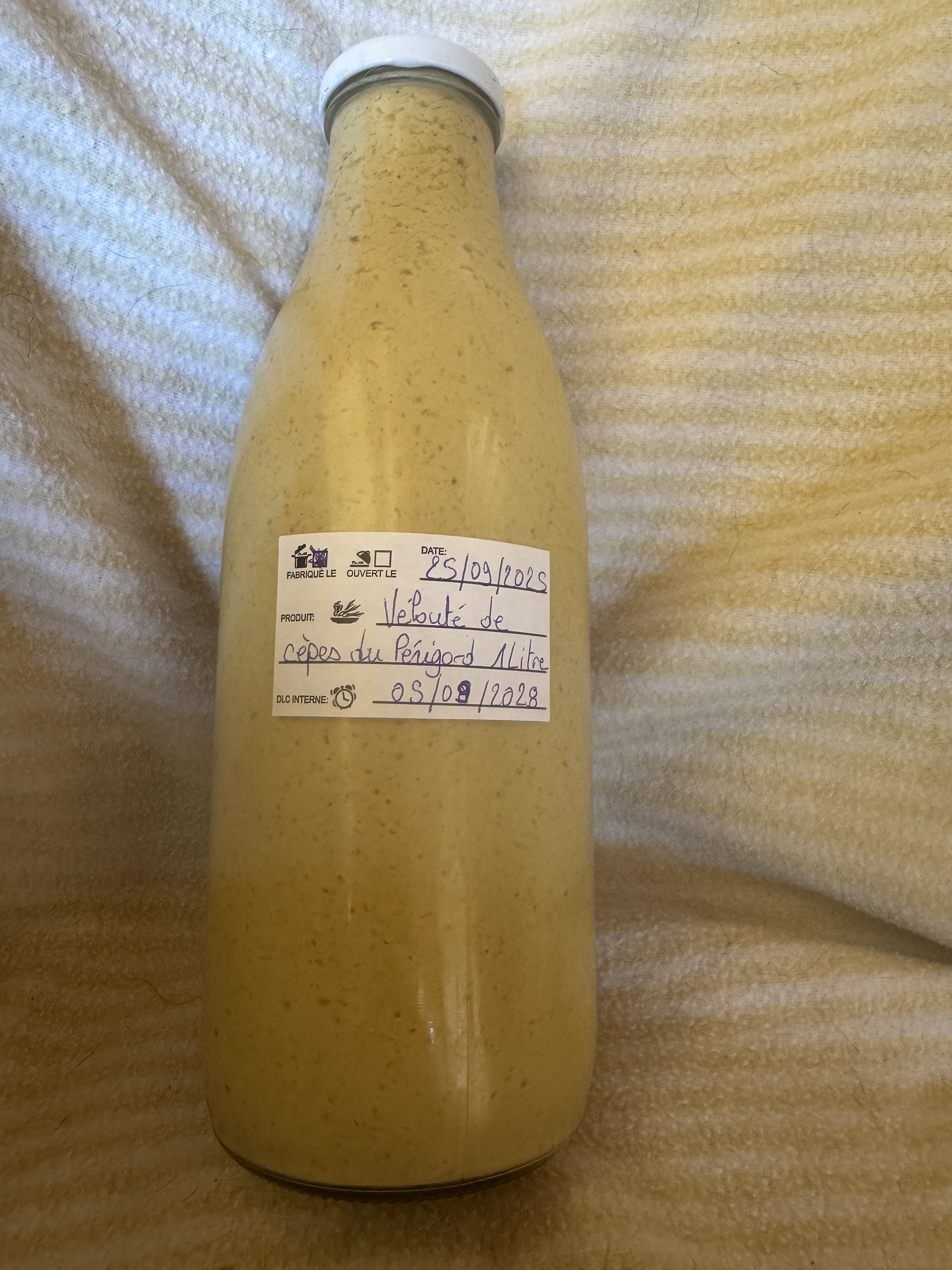 Velouté de cèpes du Périgord