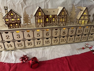 Calendrier de l'avent - le petit village