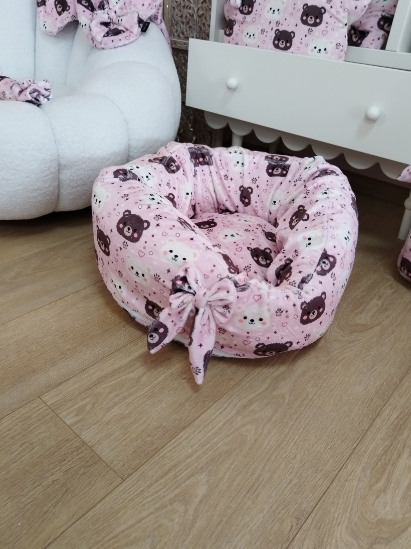 Housse Pouf - Ourson d'Amour