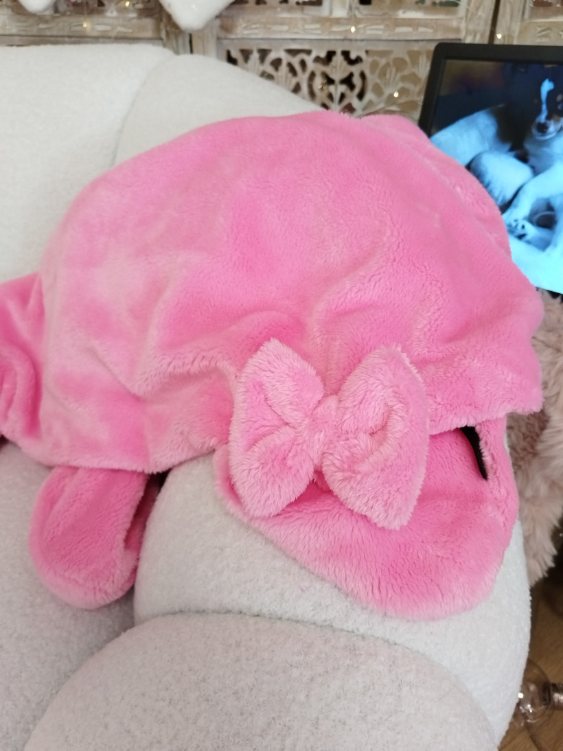 Couverture Pilou Rose Acidulé