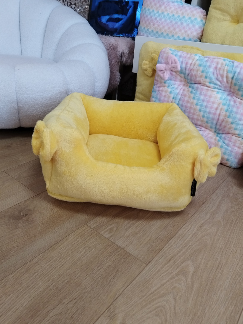 Divan Pilou Jaune Citron