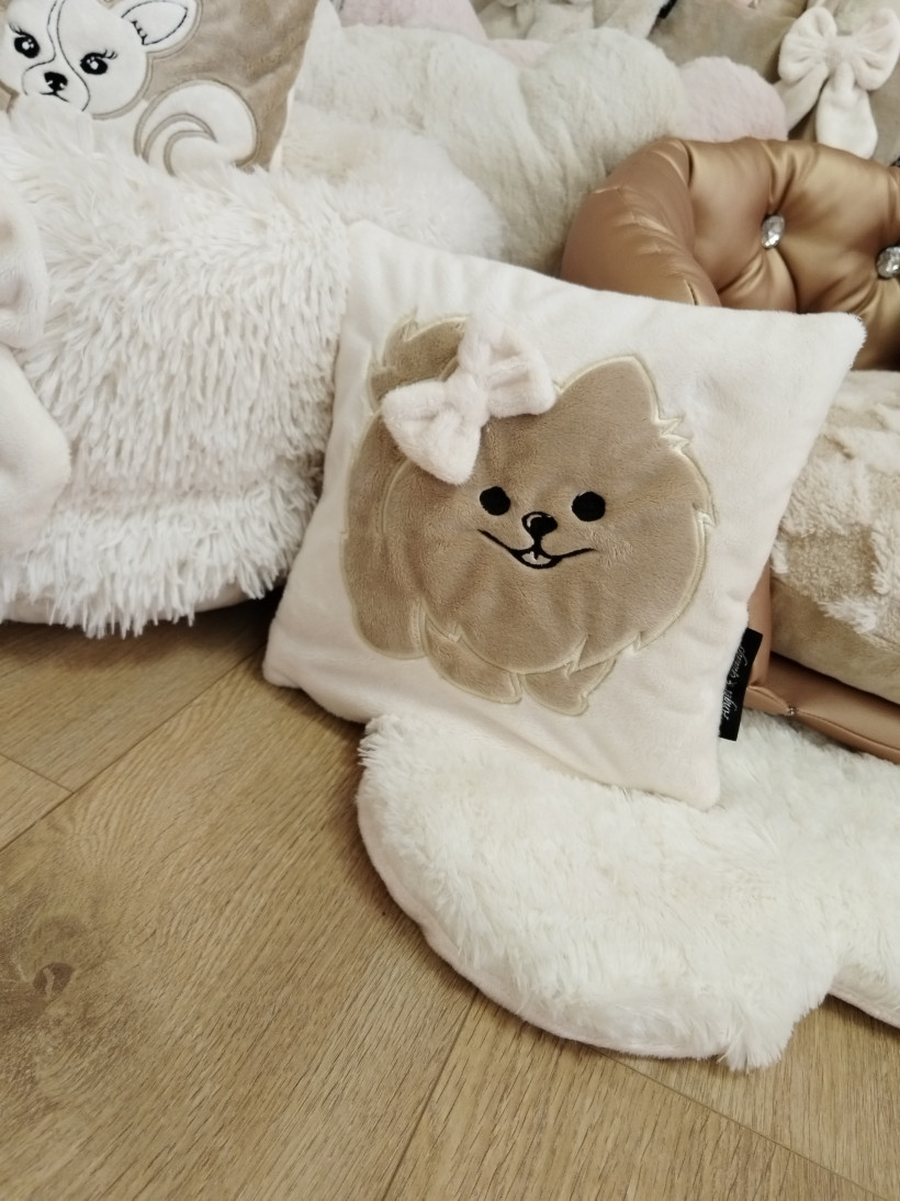 Housse pour Coussin 25x25 Caramel & Vanille