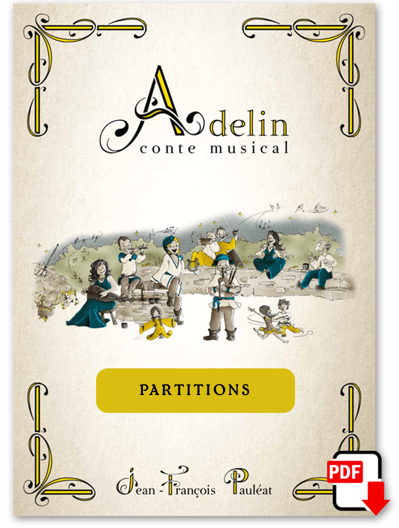 Adelin - partitions