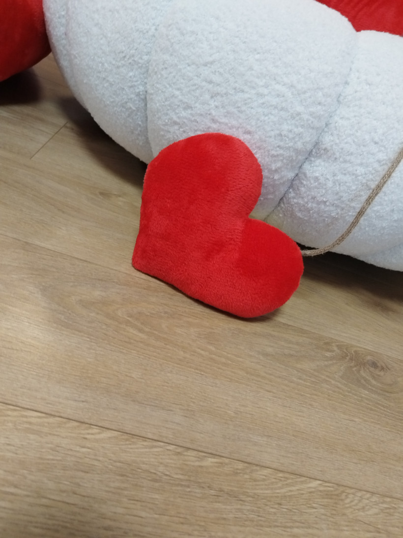 Coeur Pilou Rouge Passion