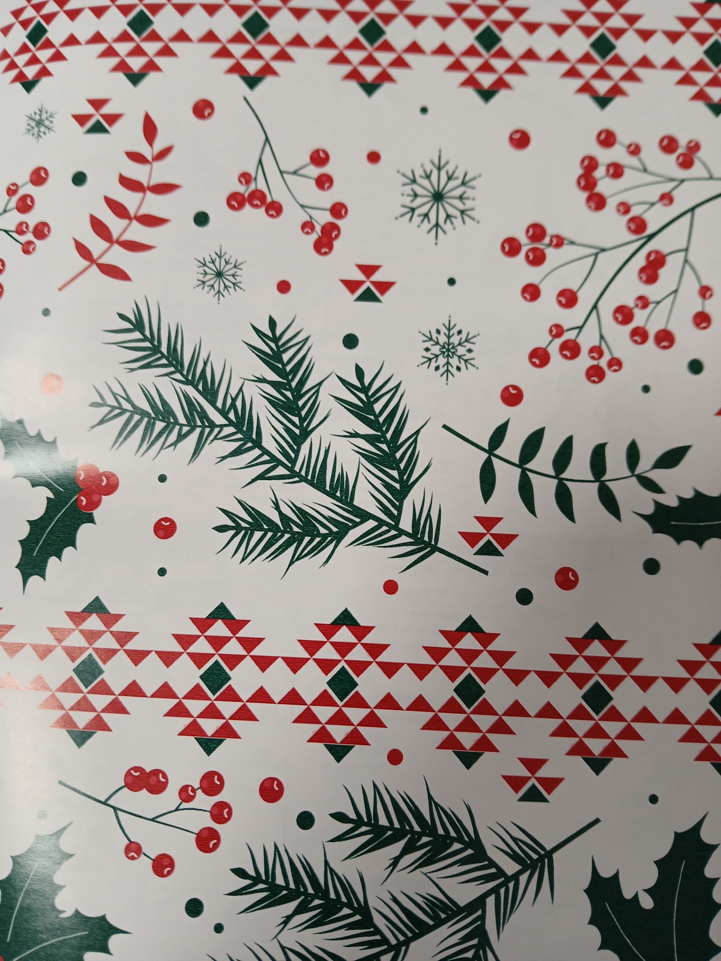 Rouleau 0.70x25m motif noël 