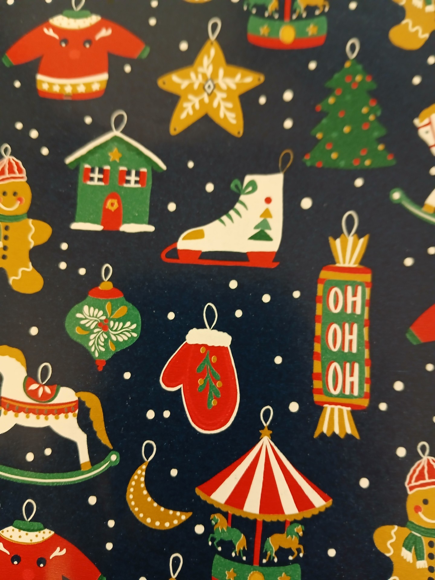 Rouleau 0.70x25m motif noël