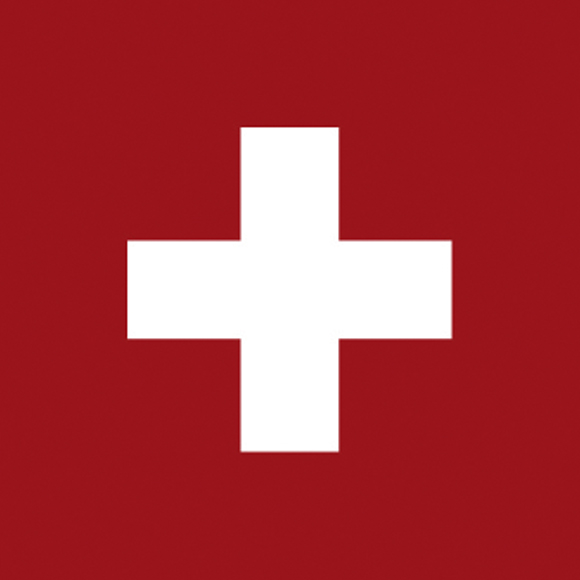 20 serviettes 25/25 croix suisse