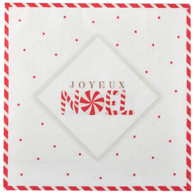 20 serviettes Joyeuse gourmandise