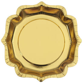 10 sous assiettes Or 27.5cm