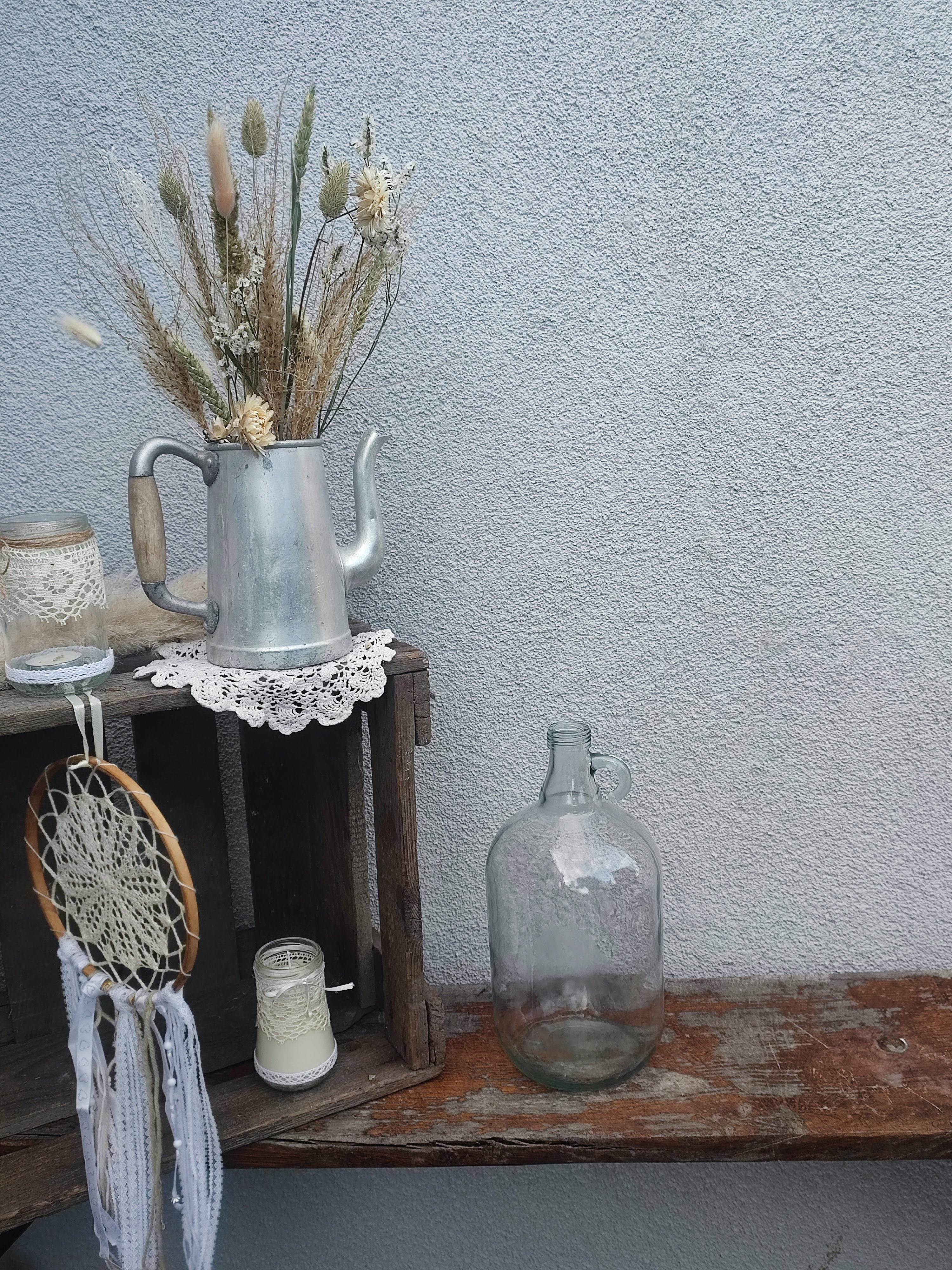 Petite dame-jeanne transparente