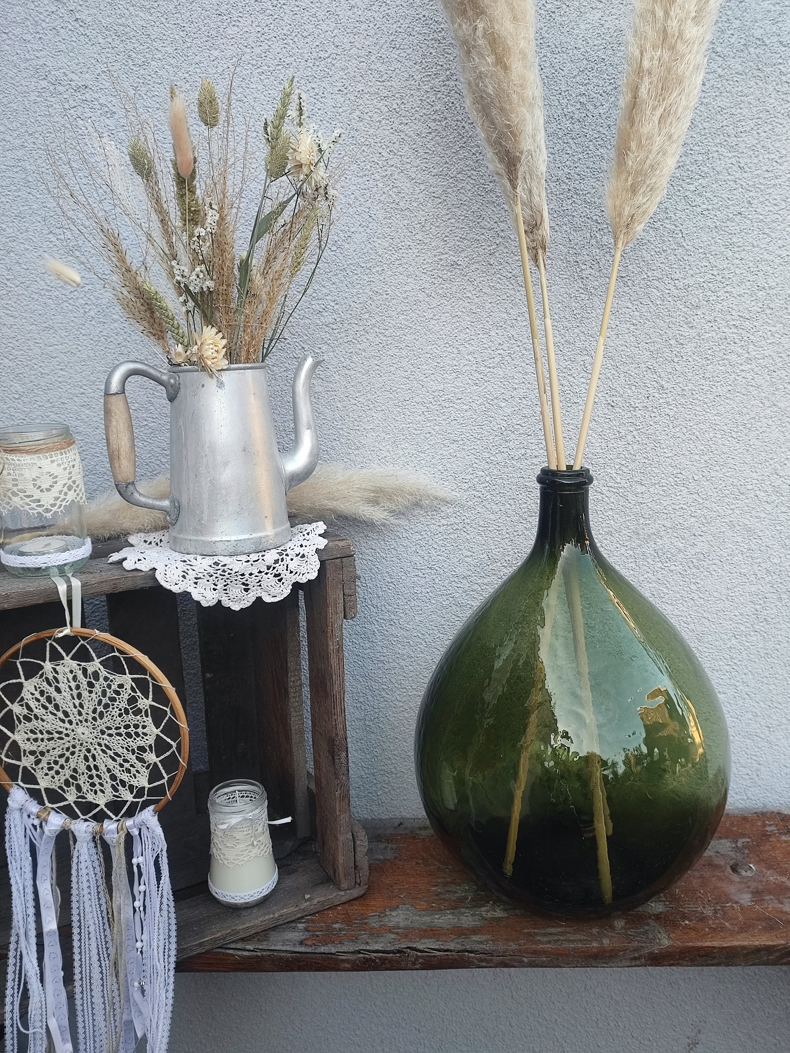 Grande Dame-Jeanne ballon verte