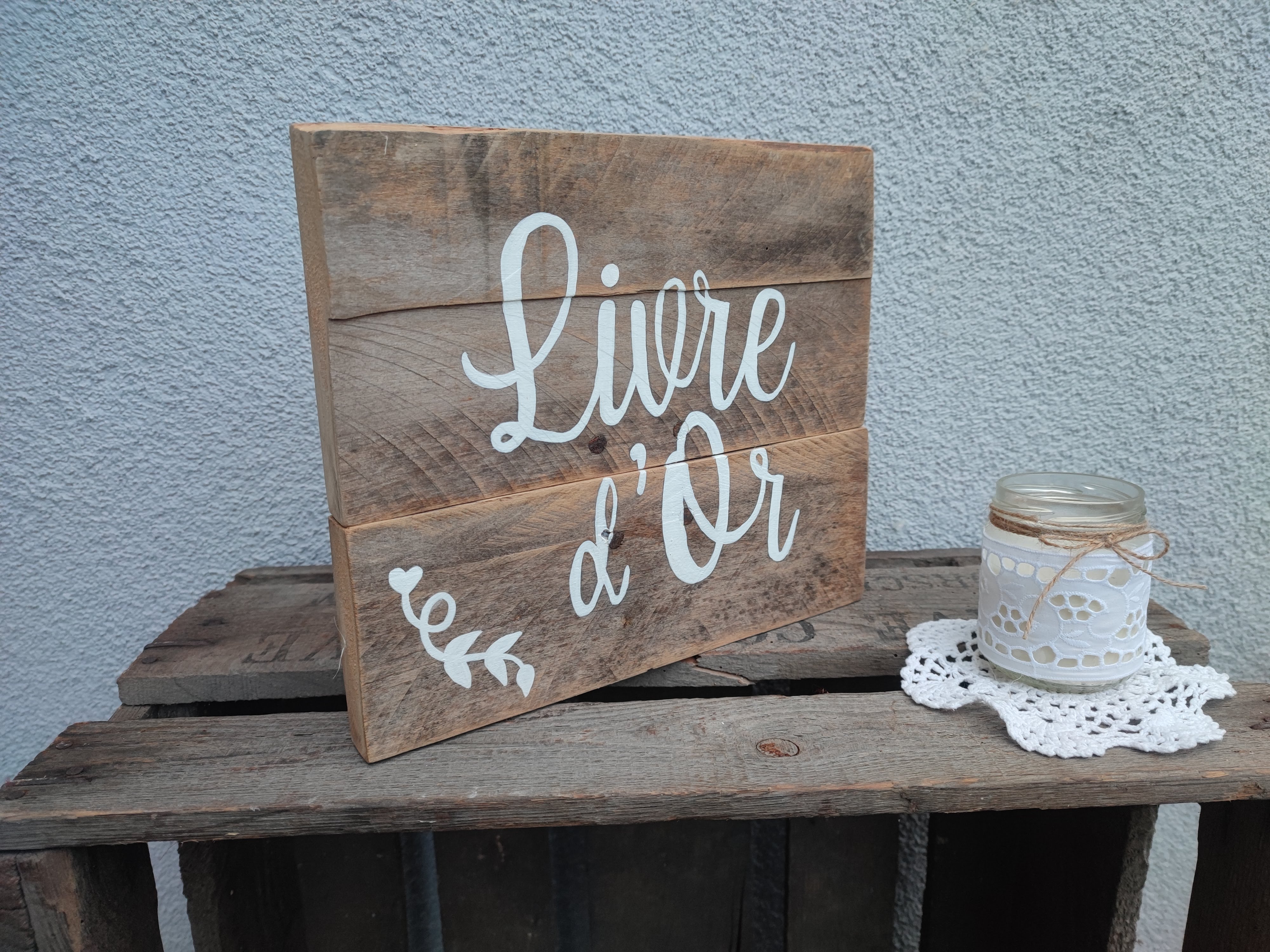 Panneau à poser “Livre d’Or”