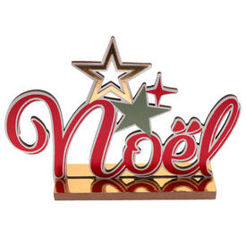 Lettres Noël 20/40/14 cm