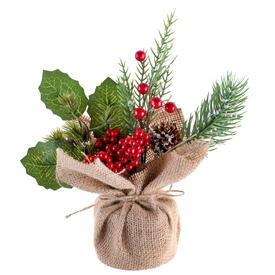 Composition nature d'hiver 8/25cm