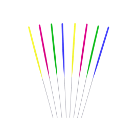 8 cierges magiques néon