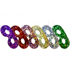 6 masques holographiques