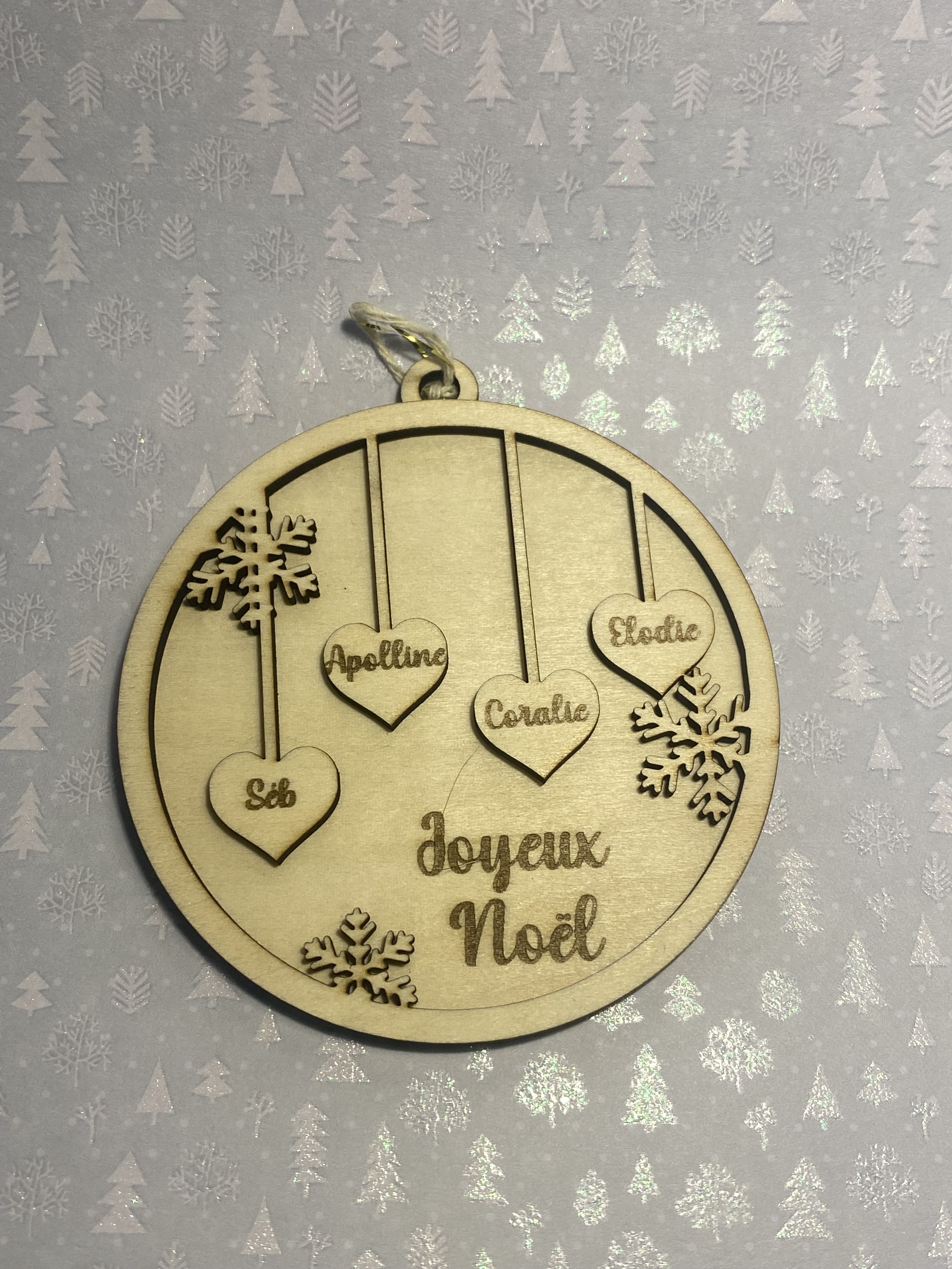 Boule personnalisée - Famille