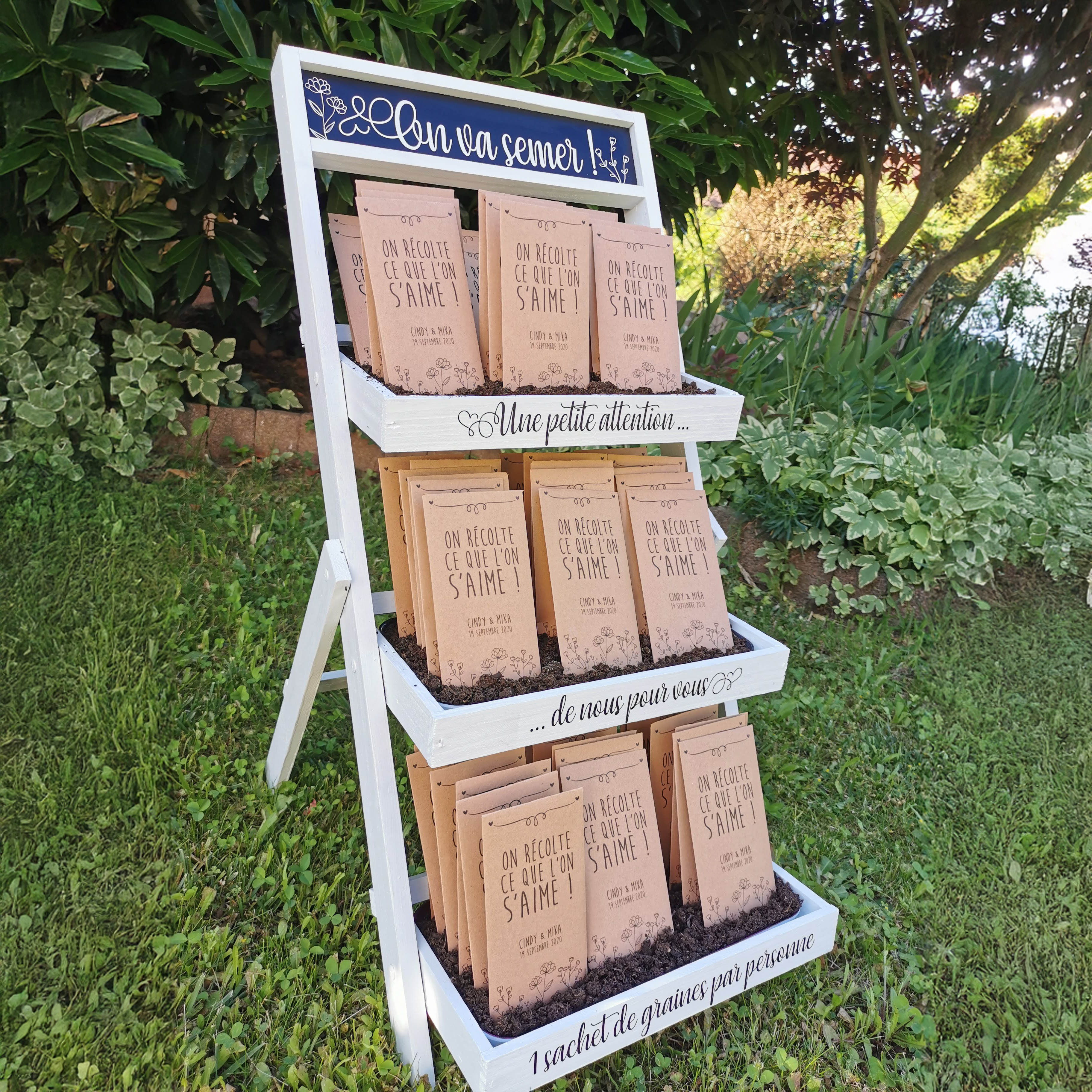 Présentoir “On va semer”