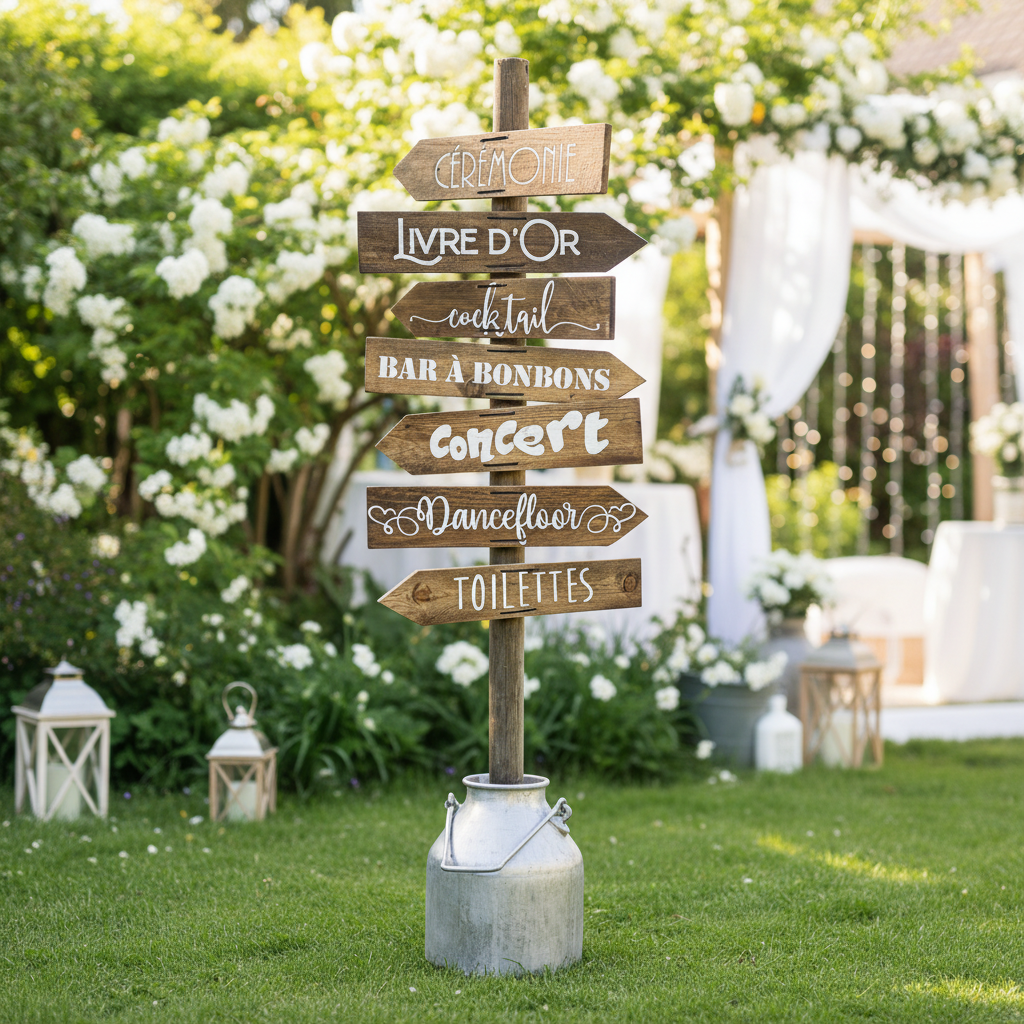 Kit panneau directionnel