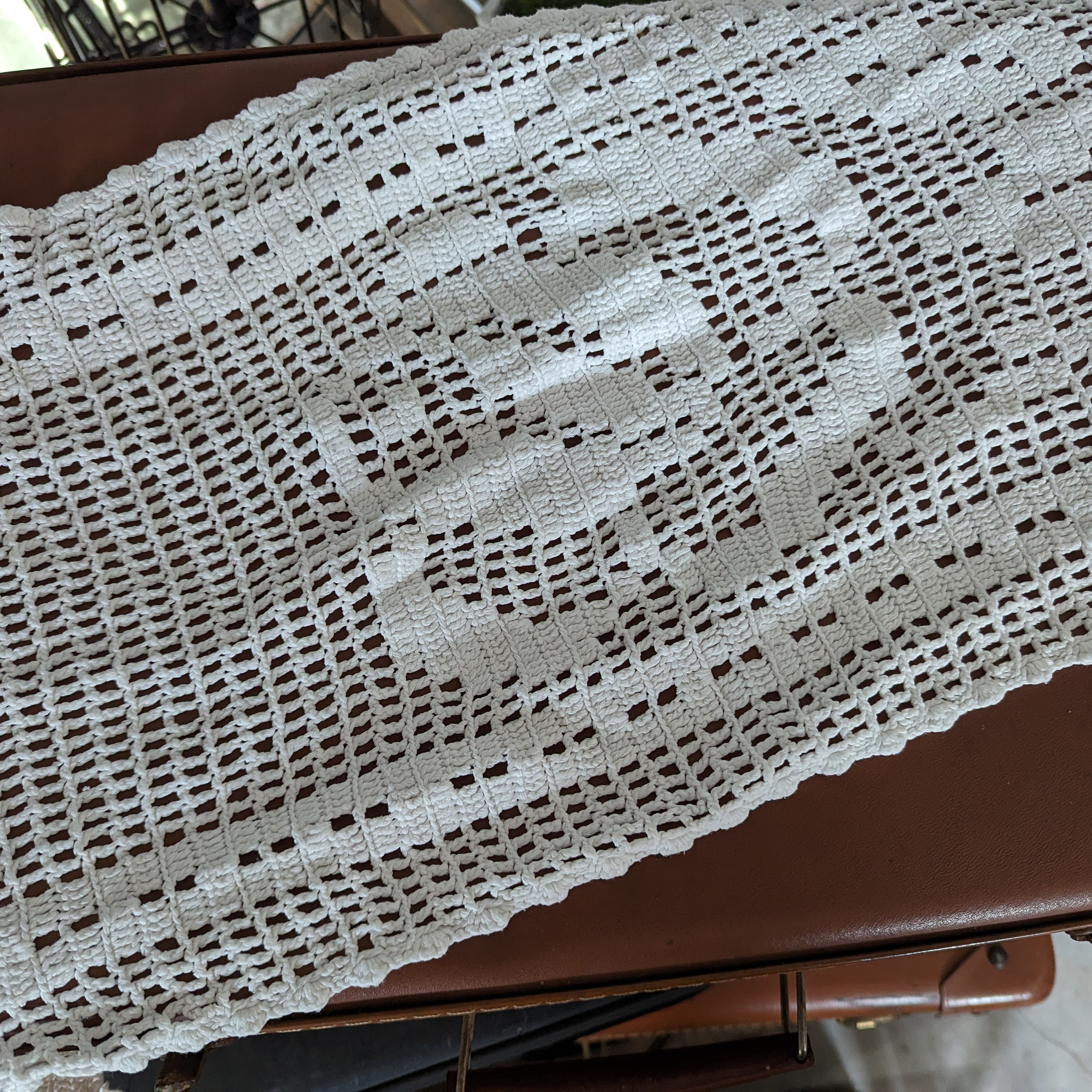 Chemin de table crochet