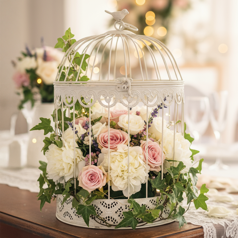 Grande cage à oiseaux