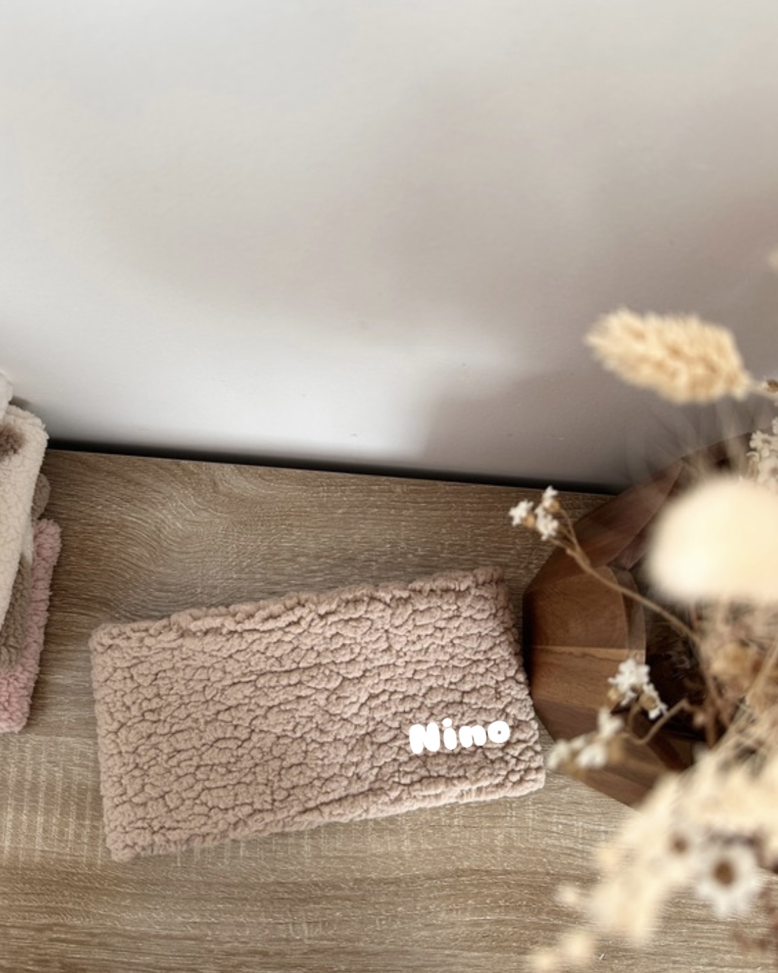 Tour de cou - moumoute Teddy PERSONNALISABLE 