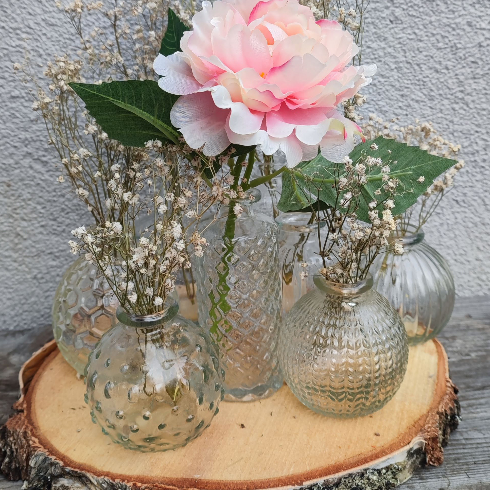 Mini vases dépareillés