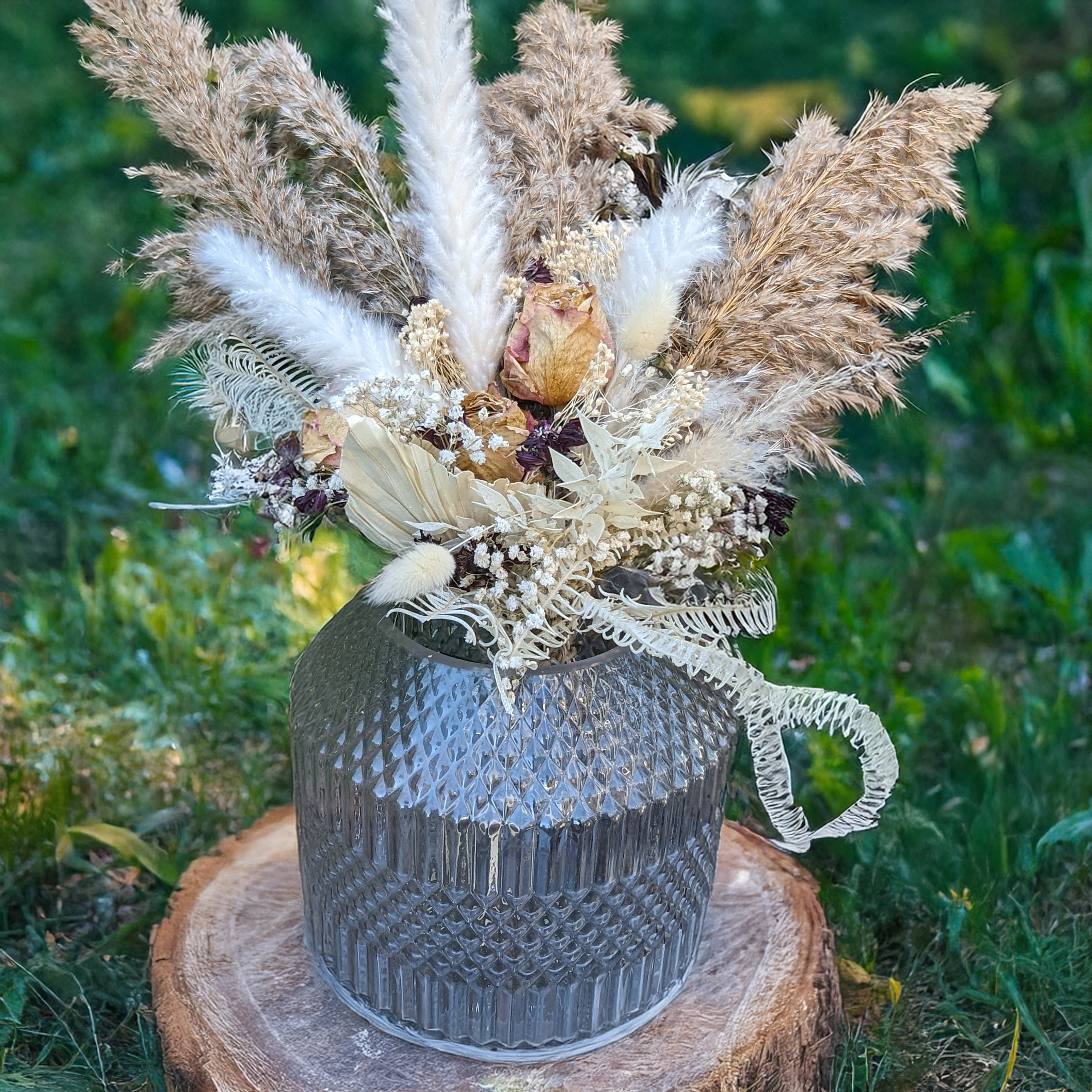 Grand vase cylindrique