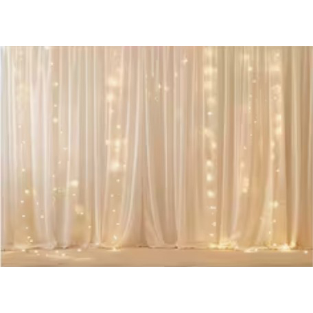 Bâche décor Photobooth voilage