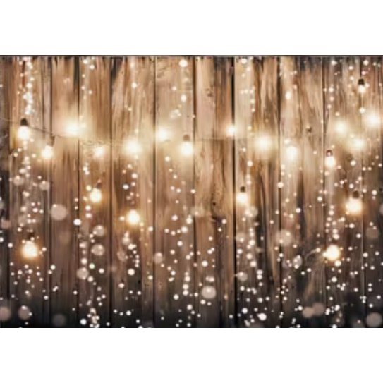 Bâche décor Photobooth bois