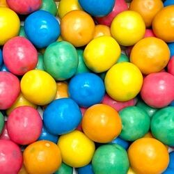 bubble gum balls 100g