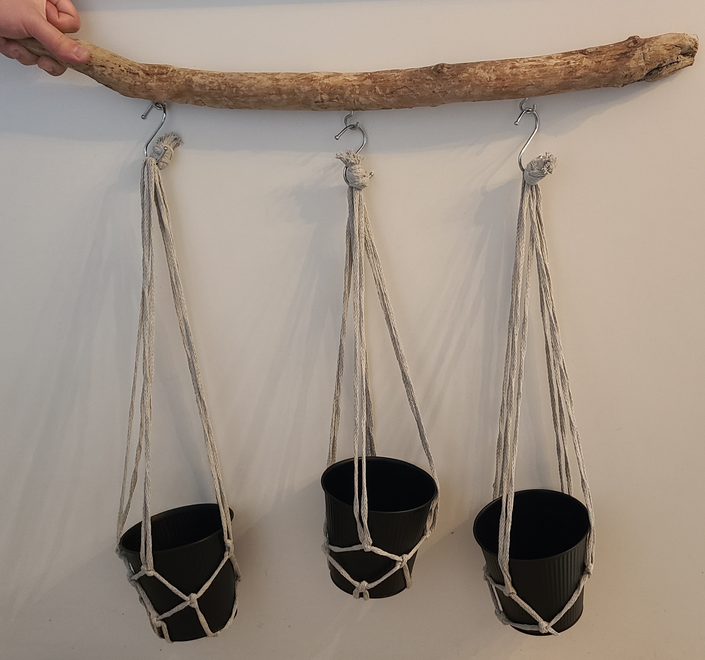 Suspension pour 3 plantes