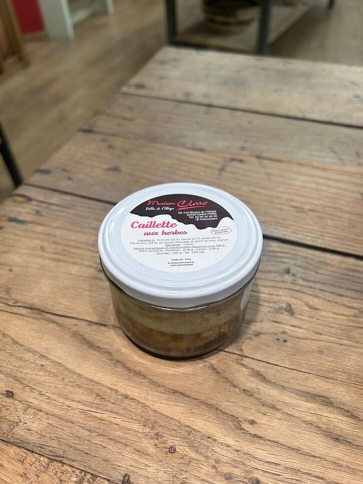 Caillette aux herbes 175g