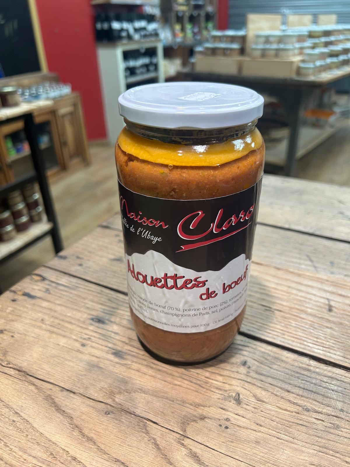 Alouette de boeuf 1kg