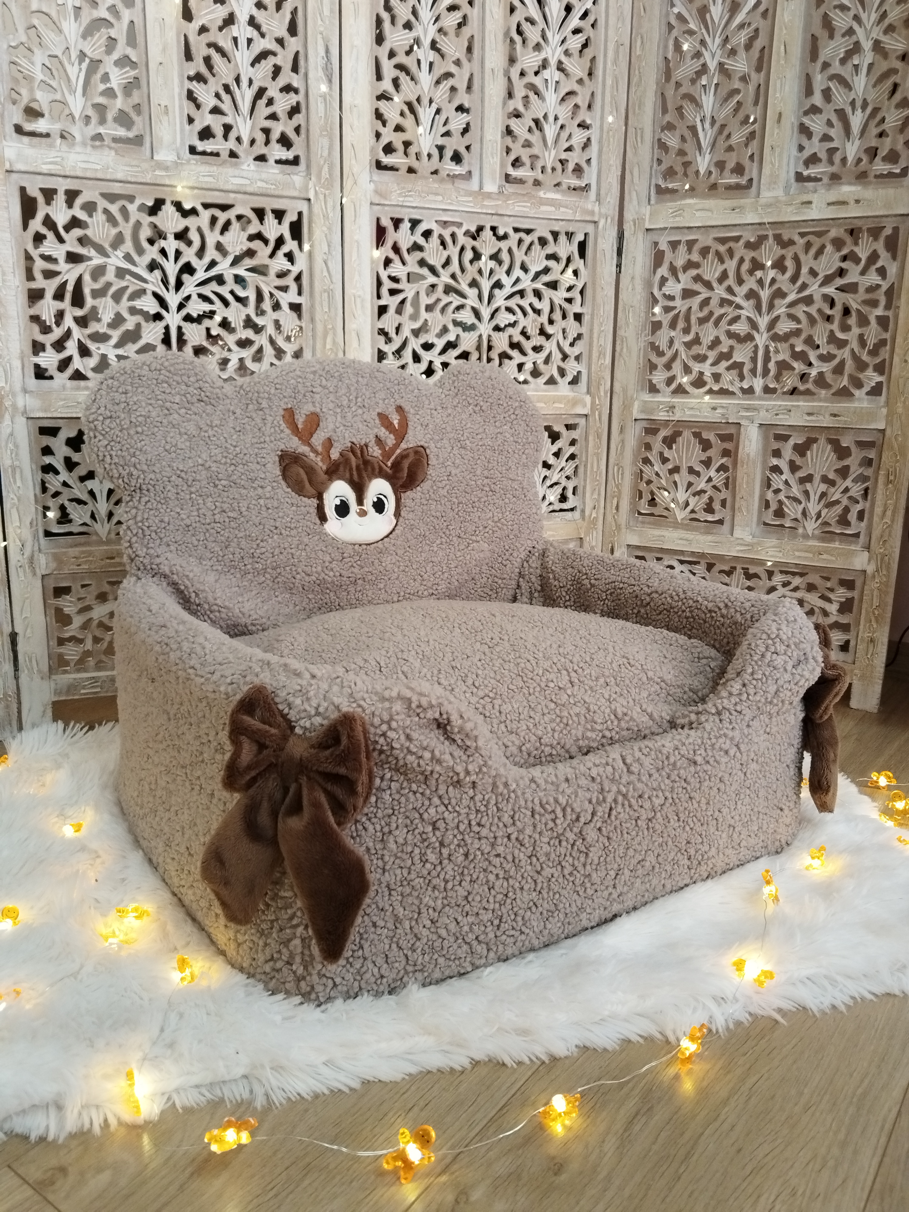 Housse Cute teddy - Céleste