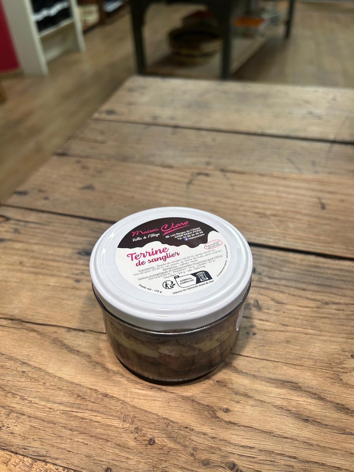 Terrine au sanglier