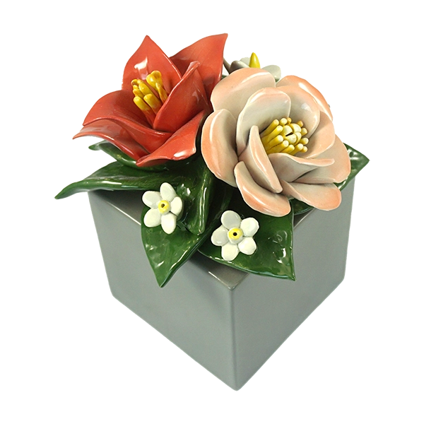 Composition florale à l'hellébore