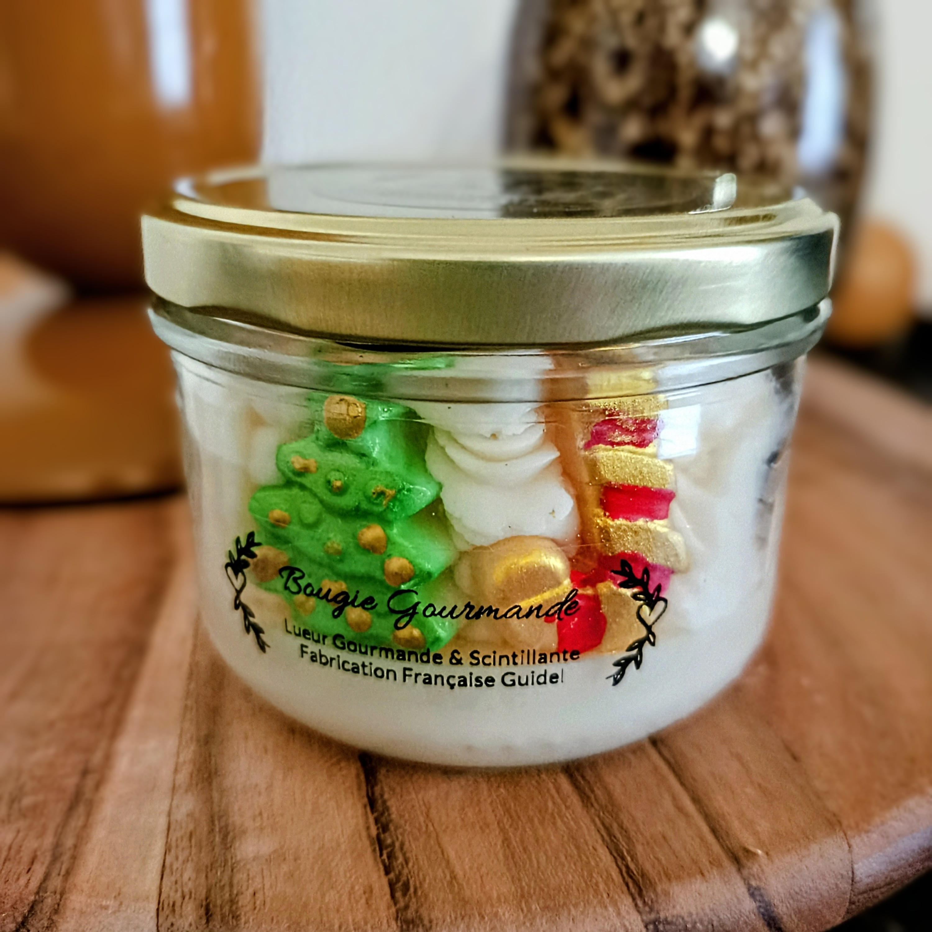 bougie gourmande  Christmas  cocooning (format 150g)