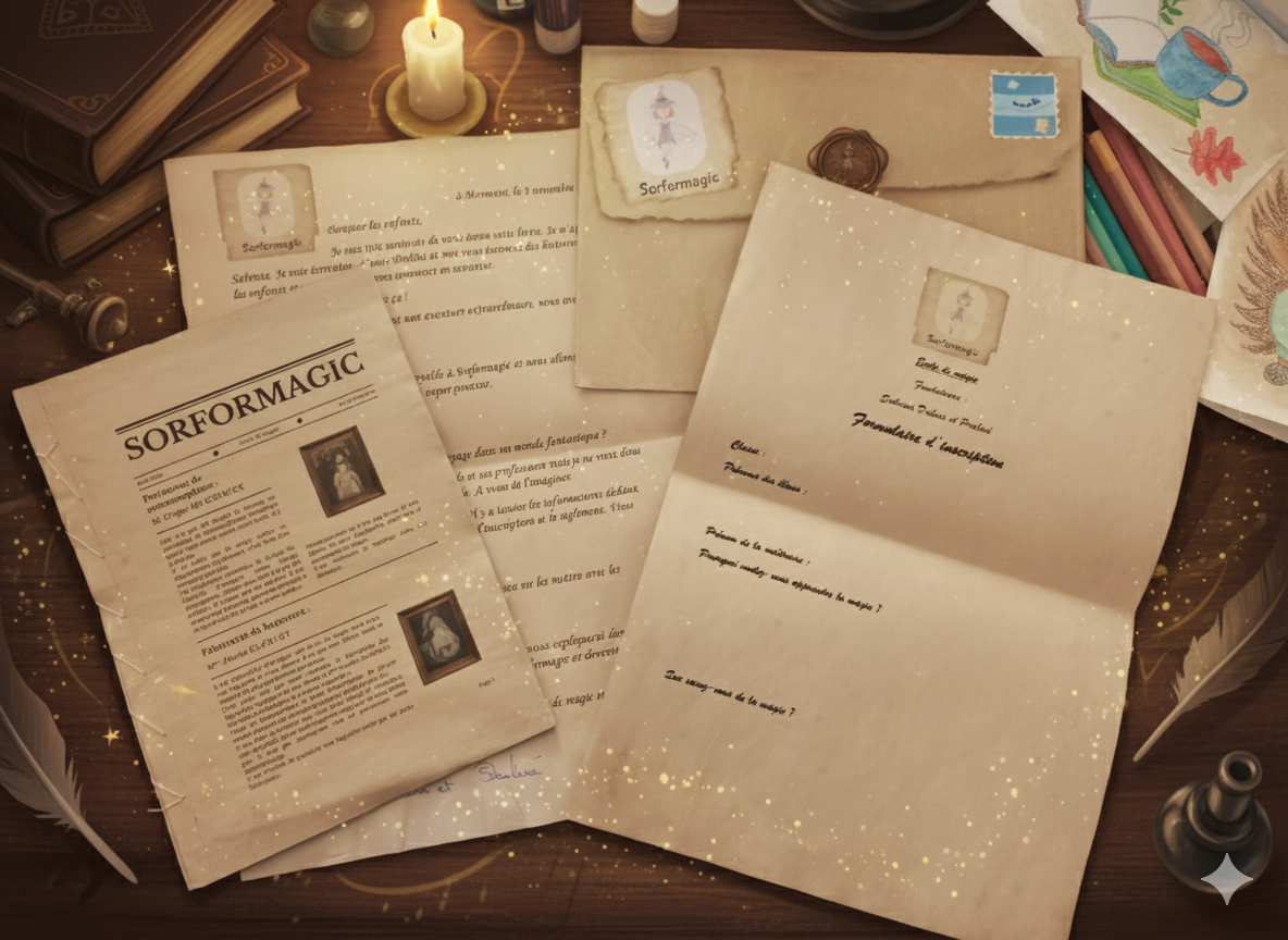 Aventure postale école de magie