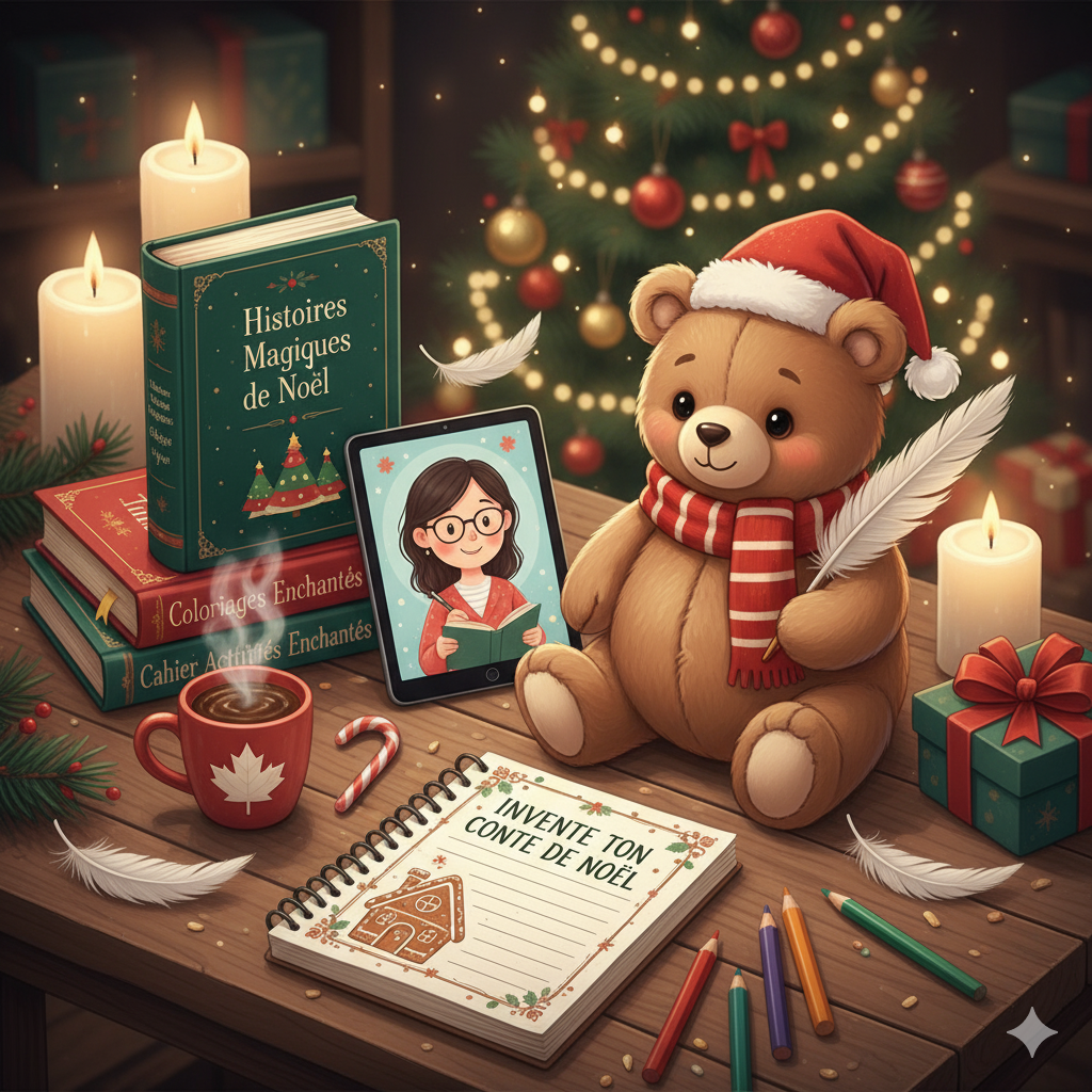 Kit "La Plume Magique de Noël