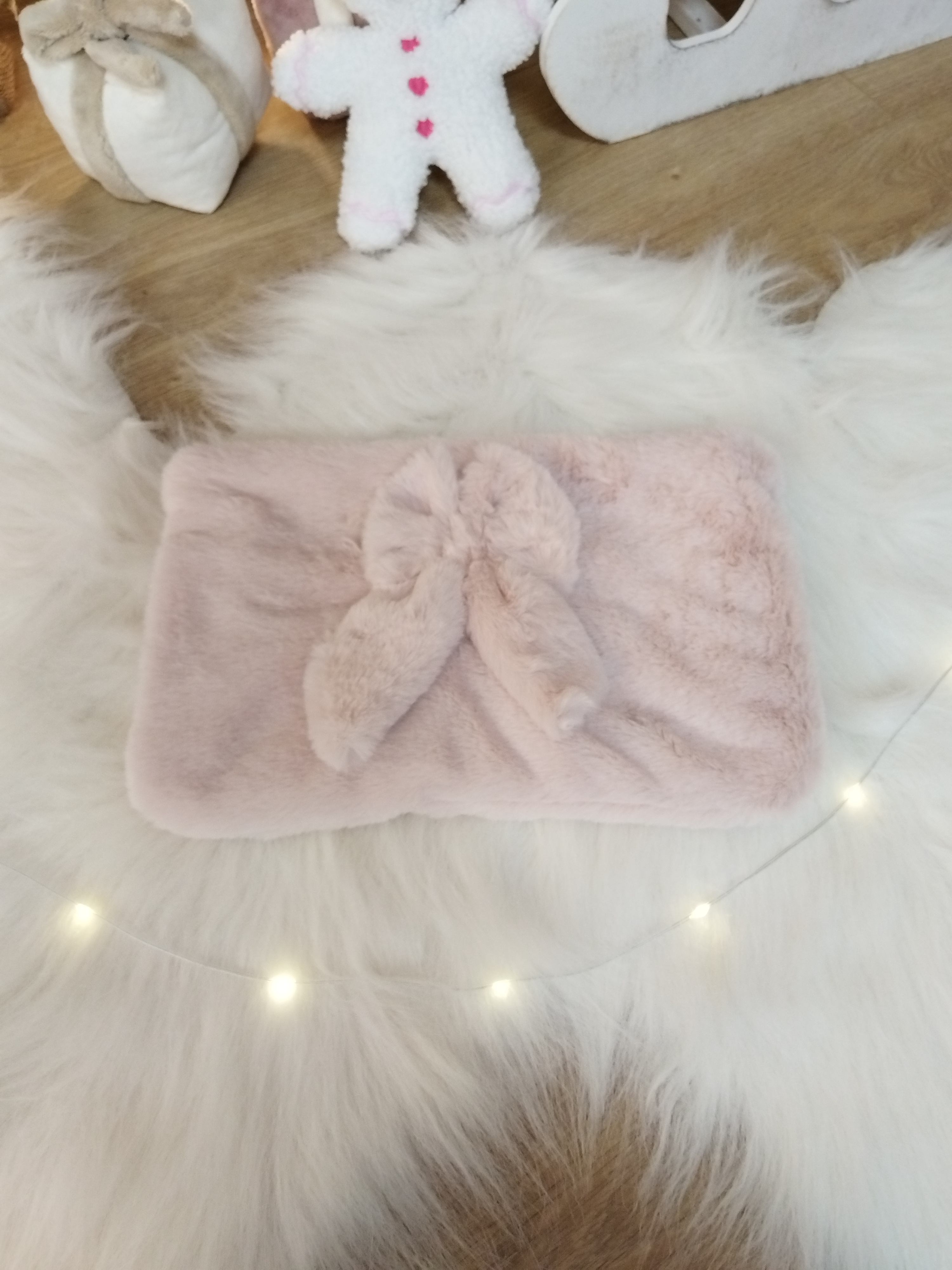 Trousse Plate - Rosée Lunaire non côtelée