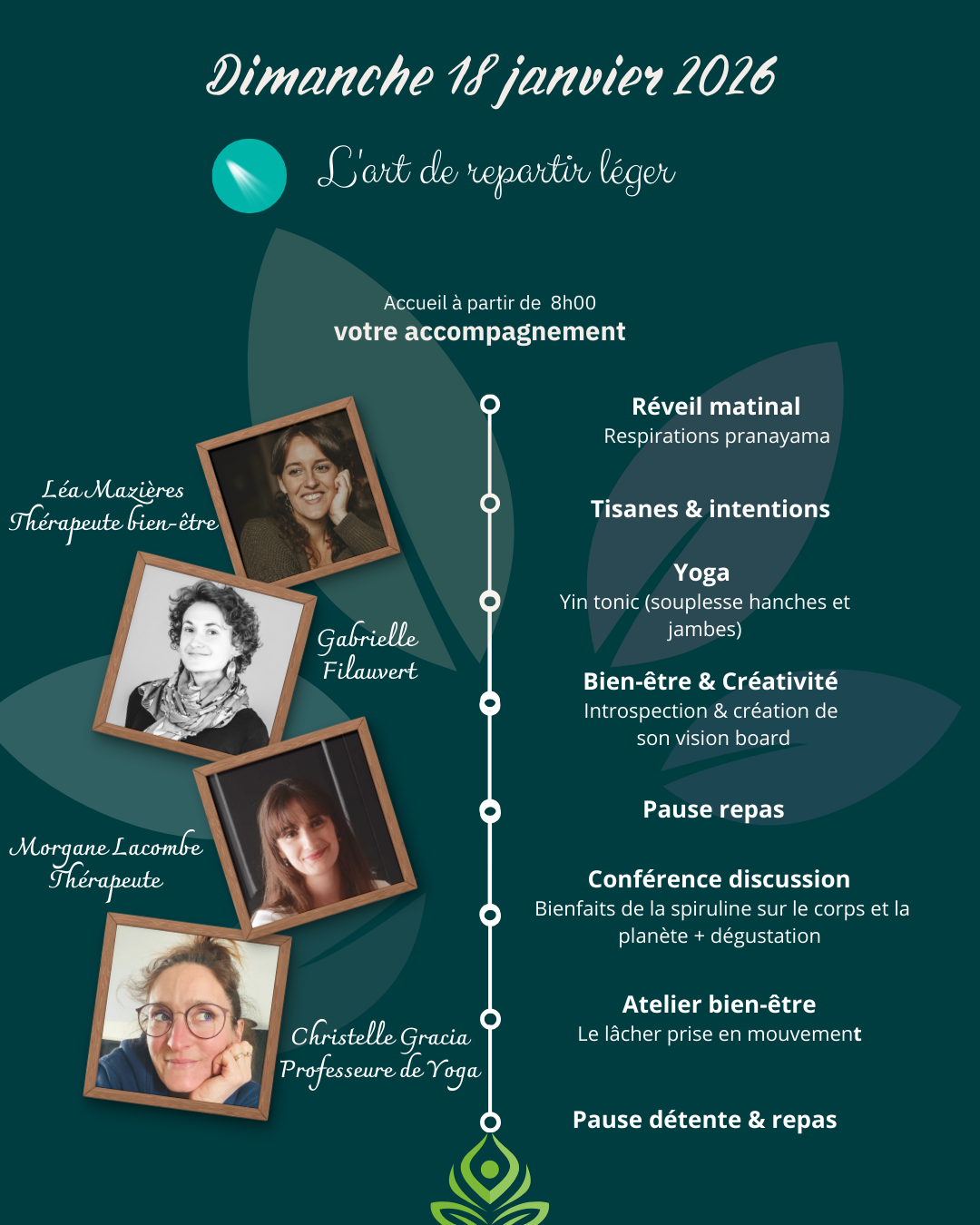  L’art de repartir léger dimanche 18 janvier 2026 SOLO